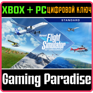 MICROSOFT FLIGHT SIMULATOR STANDARD 40TH ANNIVERSARY🔑
