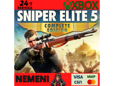 Sniper Elite 5 Complete  Edition XBOX ONE X/S WIN10 KEY