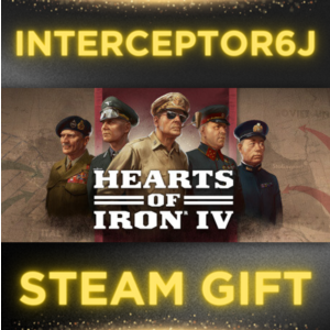 🟦⭐Hearts of Iron IV 4 ☑️ All regions⚡STEAM • 💳 0%