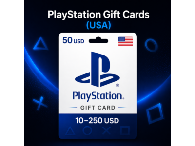 PlayStation Gift Cards USA (USD) 10–250$ | Коды пополнения PSN