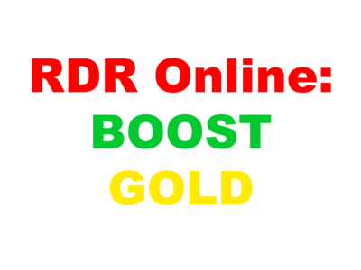 Red Dead Online ПРОКАЧКА. ЗОЛОТО