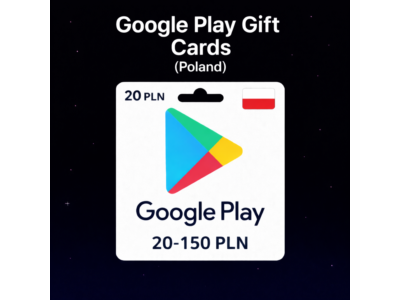 Google Play Gift Cards (Польша) 20–150 PLN | Коды пополнения