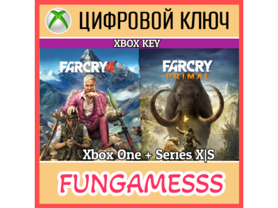 FAR CRY 4 + FAR CRY PRIMAL BUNDLE XBOX🔑Key