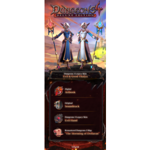 Dungeons 4 - Deluxe Edition STEAM GIFT ☑️