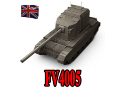 FV4005 STAGE II в ангаре ✔️ WoT Wargaming