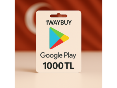 TURKEY🪁GOOGLE PLAY 1000 TRY Gift Card code лир пополне