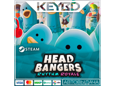 Headbangers: Rhythm Royale · Steam Gift 🚀AUTODELIVERY