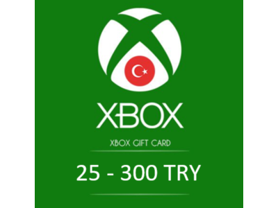XBOX LIVE GIFT CARD 25-50-100-300 TRY ✅(ТУРЦИЯ) КЛЮЧ