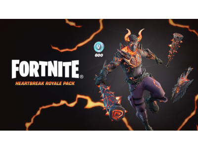 ✅Fortnite - Heartbreak Royale Pack + 600 V-Bucks