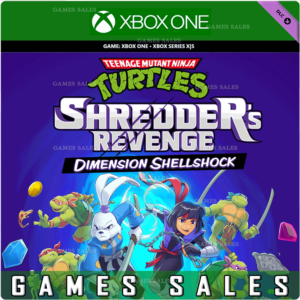 TMNT SHREDDER'S REVENGE❤️DIMENSION SHELLSHOCK🔑XBOX✅KEY