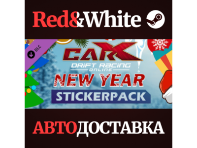 CarX Drift Racing Online - New Year Sticker Pack DLC