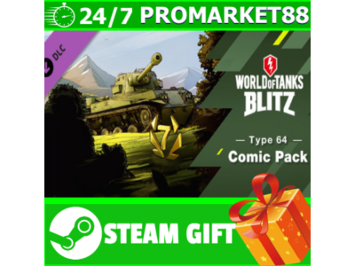 ⭐️ World of Tanks Blitz - Type 64 Comic Pack STEAM