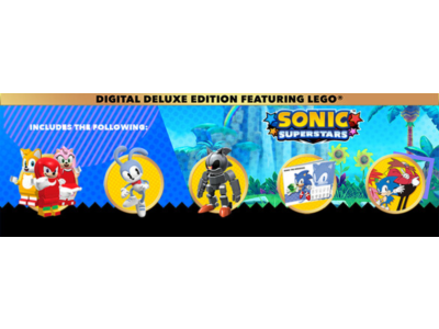 SONIC SUPERSTARS - Digital Deluxe Upgrade featuring LEGO (Steam Gift RU)