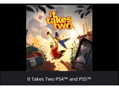 💥It Takes Two 🔵 PS4 / PS5 🔴ТУРЦИЯ🔴