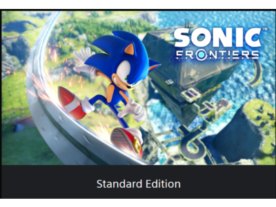 💥Sonic Frontiers 🔵 PS5/PS4 🔴TR🔴