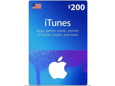 🟢ITunes Gift Card 200 USD (USA)🔑