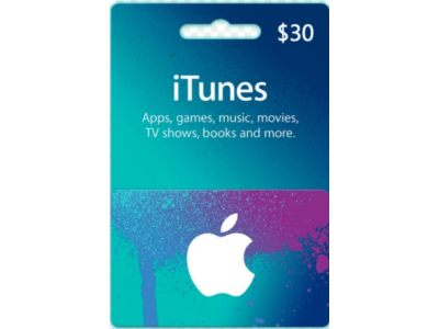 🟢ITunes Gift Card 30 USD (USA)🔑