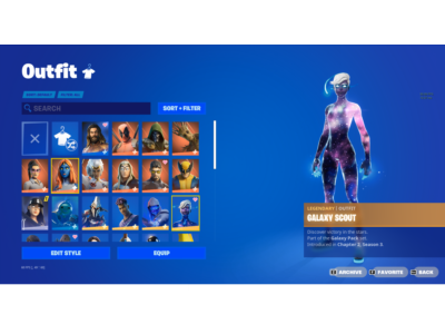 FORTNITE🎮 48+ СКИНОВ АККАУНТ |OG GALAXY SCOUT| + ПОЧТА