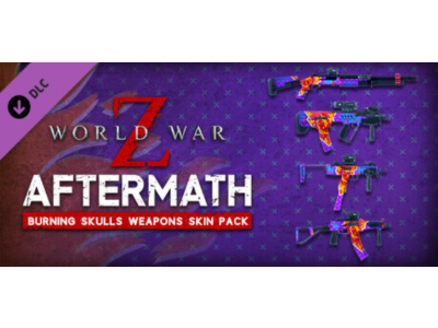 World War Z: Aftermath - Burning Skulls Weapons Skin Pa