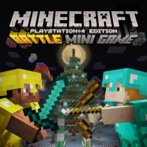 Minecraft Festive Battle Map PSN PS4 PLAYSTATION
