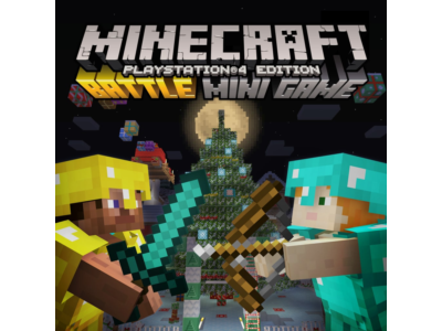Minecraft Festive Battle Map PSN PS4 PLAYSTATION