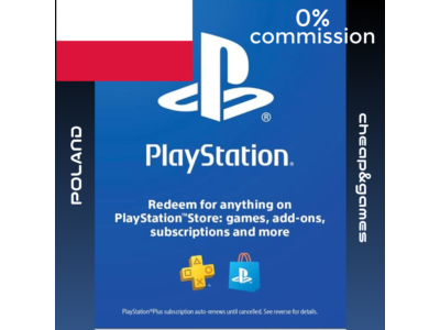 🔑 Карты пополнения 🔥 PlayStation Польша ⚡ Poland PLN