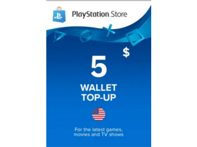 🔶PSN 5 USD $ USA [Официальный Ключ] Пополнение