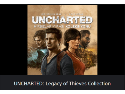 💥UNCHARTED: Legacy of Thieves Collection 🔵 PS5 🔴ТR🔴