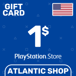 ⭐️PSN Top Up Card 1$ (USD) USA