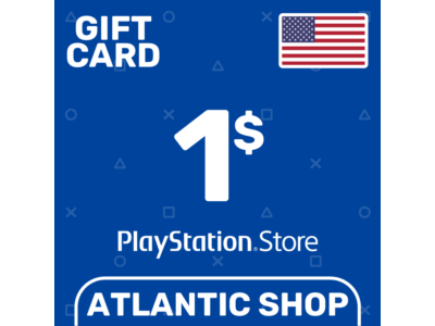 ⭐️Карта Пополнения PSN 1$ (USD) США