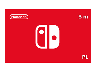 Nintendo Switch Online Gift Card 3 Months PL-region