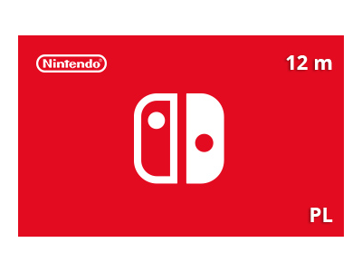 Nintendo Switch Online Gift Card 12 Months PL-region