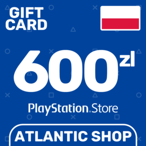 ⭐️PSN Top Up Card 600 PLN Poland