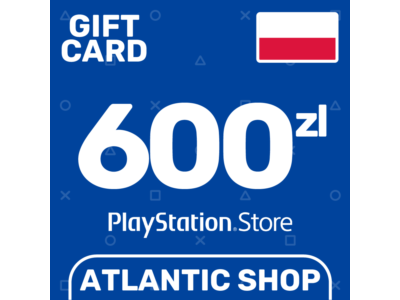 ⭐️Карта Пополнения PSN 600 Злотых (PLN) Польша