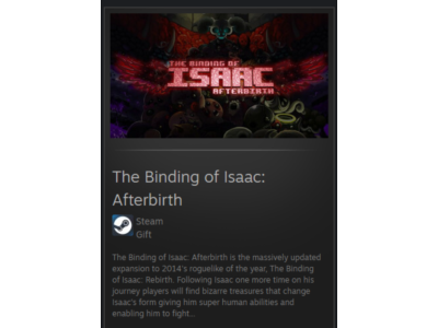 😍 The Binding of Isaac: Afterbirth | Gift Region Free