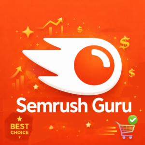 ❤️CARD FOR SEMRUSH GURU PREMIUM ❤️24/7