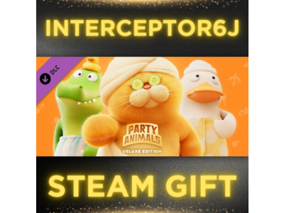 🟦⭐Party Animals - Deluxe Pack DLC ☑️ Все регионы⚡STEAM
