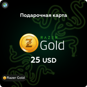 💥Razer Gold Gift Card 25 USD  - Global💥