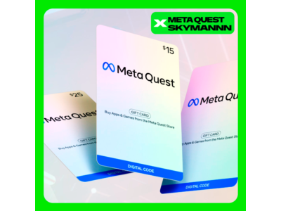 META QUEST 15-500$ USD США КАРТА ПОПОЛНЕНИЯ | OCULUS