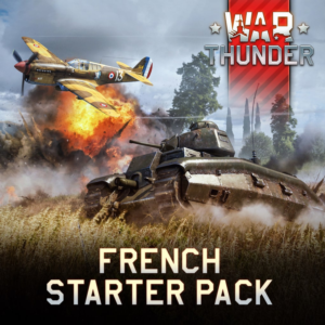 War Thunder -  Стартовый набор Франции ПСН PLAYSTATION