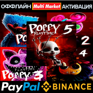 Poppy Playtime  Chapter 1+2+3+4+5 ПОЛНАЯ КОЛЛЕКЦИЯ