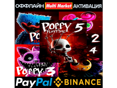 Poppy Playtime  Chapter 1+2+3+4+5 ПОЛНАЯ КОЛЛЕКЦИЯ
