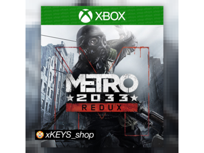 🌑 МЕТРО 2033 (полное издание) XBOX КОД КЛЮЧ🔑