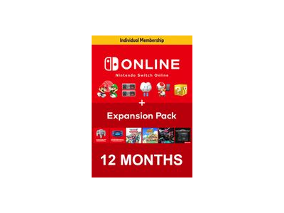 🔥NINTENDO SWITCH ONLINE + EXPANSION PACK 12 MONTHS🔑