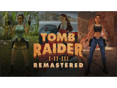 💥Tomb Raider I-III Remastered Starring Lara Croft  PS5