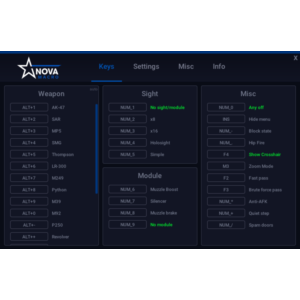 [NovaMacro] Макросы RUST ГЛОБАЛ