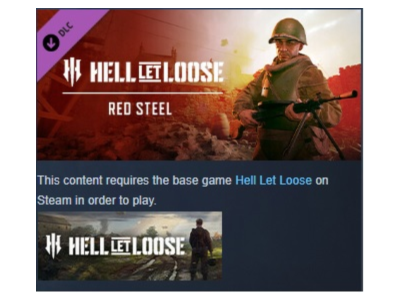 Hell Let Loose - Red Steel DLC (Steam key) ✅ GLOBAL💥🌐