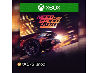 🏙️ Need for Speed Payback Deluxe NFS XBOX КОД КЛЮЧ🔑