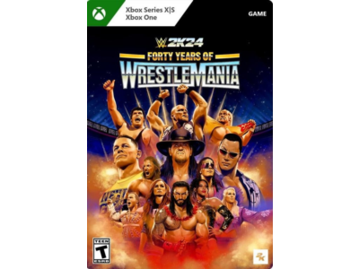 WWE 2K24 Forty Years WrestleMania Xbox One & Series X|S