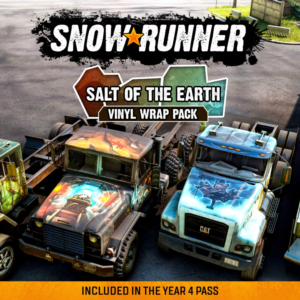 ✅SnowRunner – Salt of the Earth Vinyl Wrap Pack✅PS4✅PS5